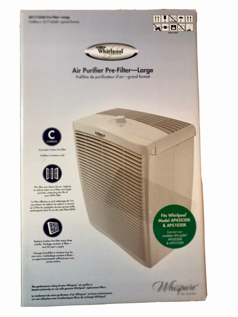 Whirlpool air purifier ap45030k deals