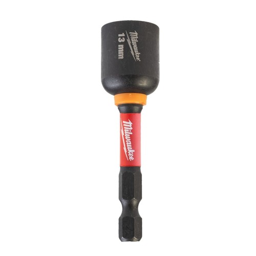 Milwaukee Nut Setter 13mm Shockwave Impact Socket Magnetic Nut Driver Tek Screw - Picture 5 of 13