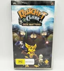PSP PlayStation Ratchet & Clank Size Matters Complete with Manual Black Label R4