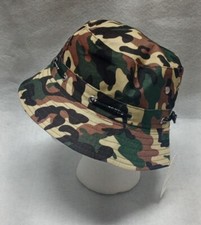 Unisex Polyester Lined Adult Sized Bucket Hat with Brim  Several Colors