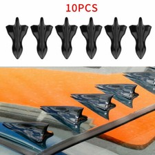 10x Shark Fin Diffuser Vortex Generator Car Wing Roof Spoiler Bumper