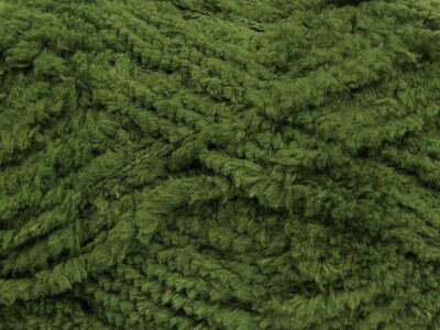 Jungle Green Panda Fuzzy Plush Yarn 67505 Ice Yarn 100 Gram 87 Yds