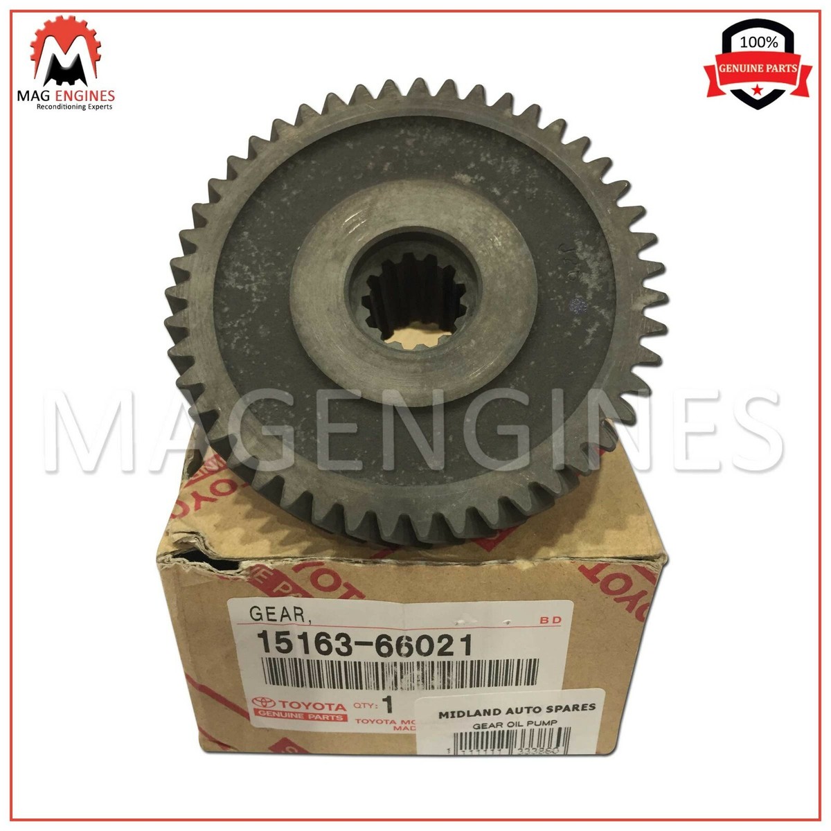 15163-66021 GENUINE OEM GEAR, OIL PUMP DRIVE SHAFT 1516366021 | eBay 15163-66021 GENUINE OEM GEAR, OIL PUMP DRIVE SHAFT 1516366021 | eBay