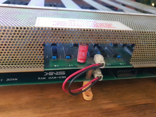 NeoGeo MVS 6 Slot New Capacitors 100% working Unibios 3.2 Supercapactor - Picture 3 of 16
