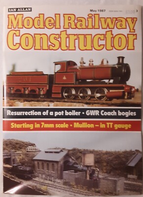 Model Railway Constructor #636 May 1987 FREE SHIPPING British pot boiler NEW 7mm