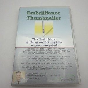 Embrilliance Thumbnailer View Embroidery, Quilting and Cutting files On Your Com