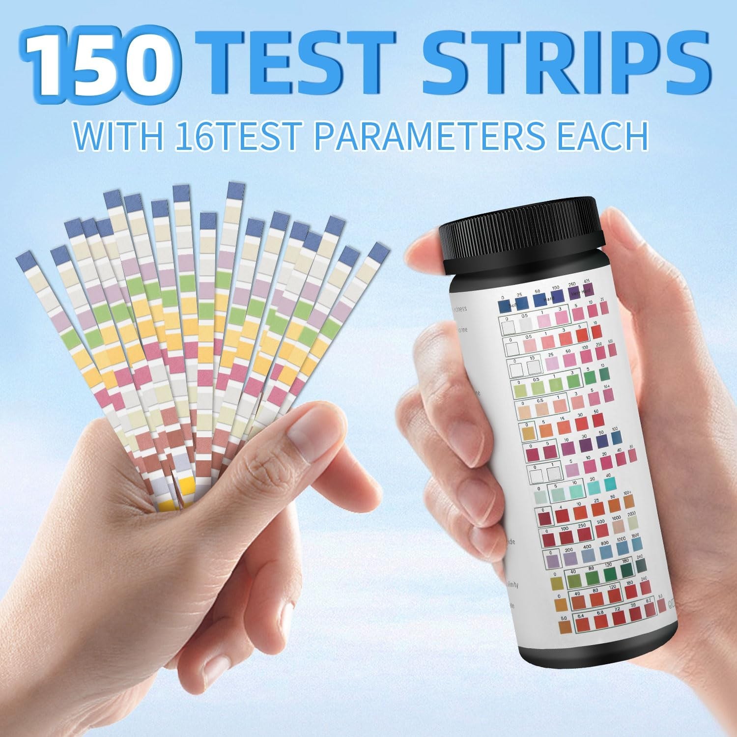Med Lab Diagnostics 16 in 1 Drinking Water Test Strip Kit - 