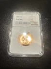 1957 Proof Lincoln Cent certified PF 67 RD by NGC!
