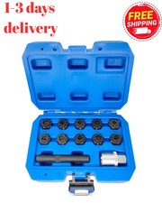 12PCS Wheel Locking Nut Key Kit Compatible with Mercedes Benz, Wheel Lock Nut