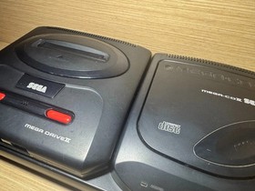 READ INFO- Sega Mega Drive II Console + Mega-CD II , EUROPEAN MEGA CD DRIVE 2