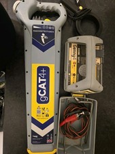 gCAT4+ Cable Avoidance Tool Radiodetection Locator Pipe Detector +Clamp 4"