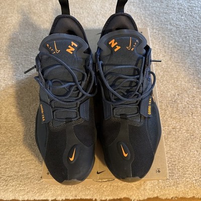 Nike React-Type N.354 Gore-Tex Navy New Hiking Running Mens 11.5M/13W BQ4737-001