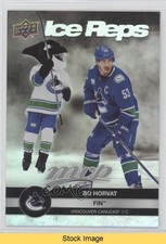 2023-24 Upper Deck MVP Ice Reps Bo Horvat Fin The Whale #IR-23 READ f5g