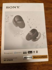 SONY WF-SP800N Wireless Noise Cancelling Earphones Used From Japan
