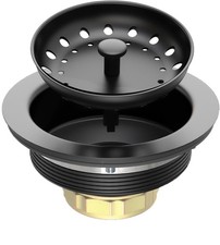 3-1/2 Inch Kitchen Sink Drain with Strainer Stopper Drain Assembly Removable ...