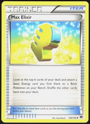 BREAKpoint Max Elixir 102/122 Uncommon Pokemon LP