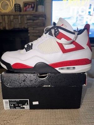 NIKE AIR JORDAN 4 RETRO BRICK CEMENT 14 13 | eBay
