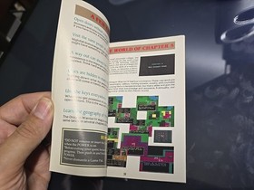 Dragon Warrior IV 4 Manual Only Authentic Explorers Handbook 1991 Nintendo NES