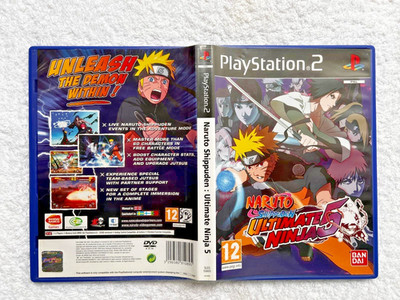 Naruto Shippuden Ultimate Ninja 5 Sony Playstation 2 PS2 Pal UK English CIB