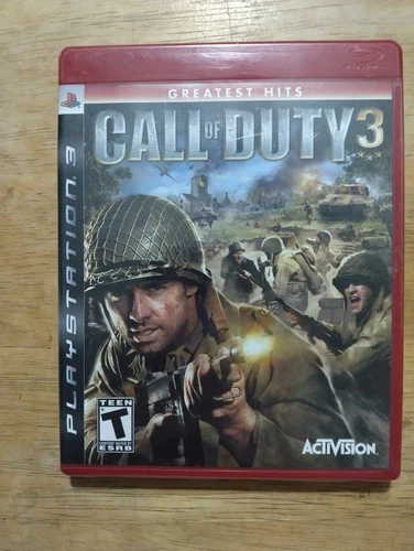 Call of Duty 3 Greatest Hits- Sony PlayStation 3. Brand New