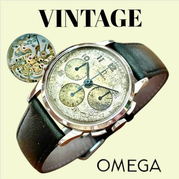 Omega Classic Vintage Chronograph Ref. CK 2277-1 cal. 27 CHRO C12 T2 PC