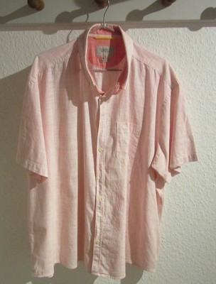 He-Camel Hemd XXL  aprikot rosa kurzarm