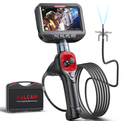 #ad #ad Ralcam 4 way 360°Joystick Borescope Endoscope Camera with light Semi Rigid Tube $222.43