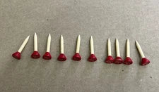 Vintage Golf Tees Celluloid The Reddy Tee Lot Of 10