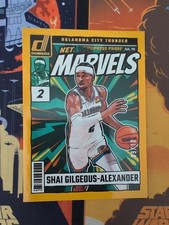 2024 Donruss Net Marvels Shai Gilgeous-Alexander Gold #9/10 Gold Press Proof SP