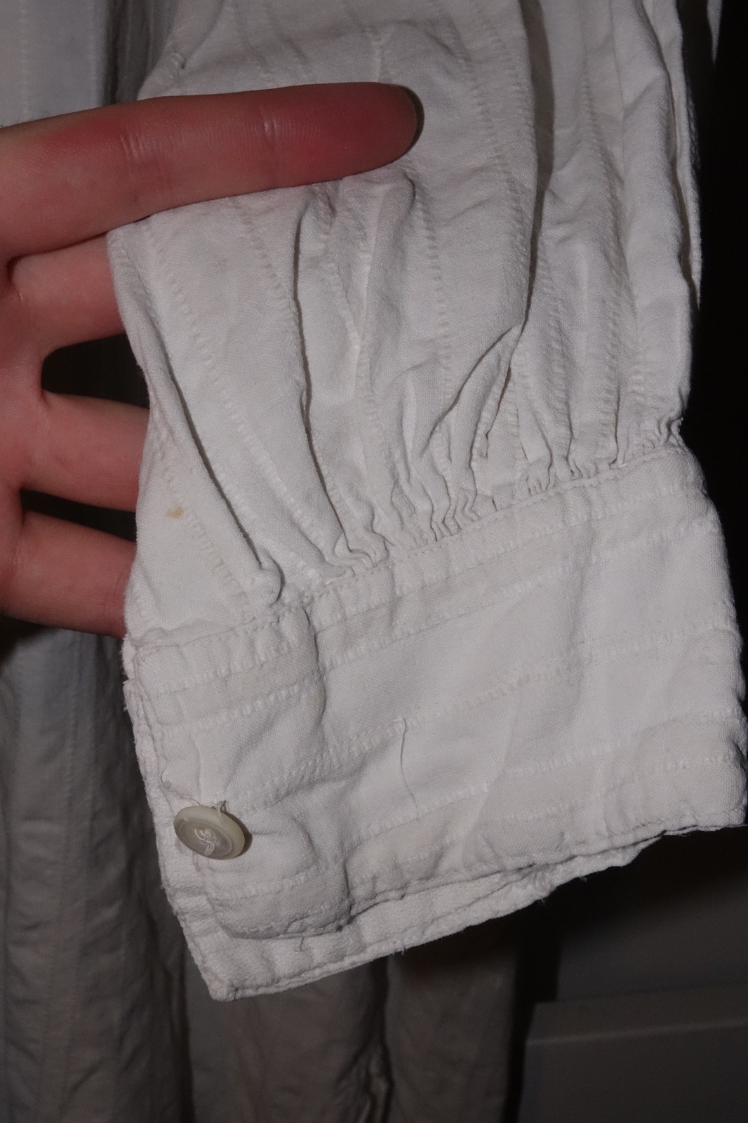 Hand Patched, ANTIQUE, 1800S, 1900S French linen … - image 6