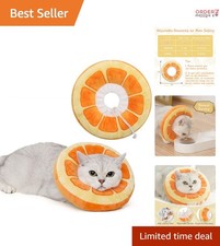 Adjustable Soft Cat Cone Collar Small Donut Recovery Wound Prevention