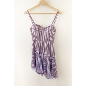 fleur du mal purple dress Fleur Du Mal Cowl Neck Slip Dress