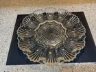 Vintage Anchor Hocking 1960's 9.75" Deviled Egg/Oyster Platter