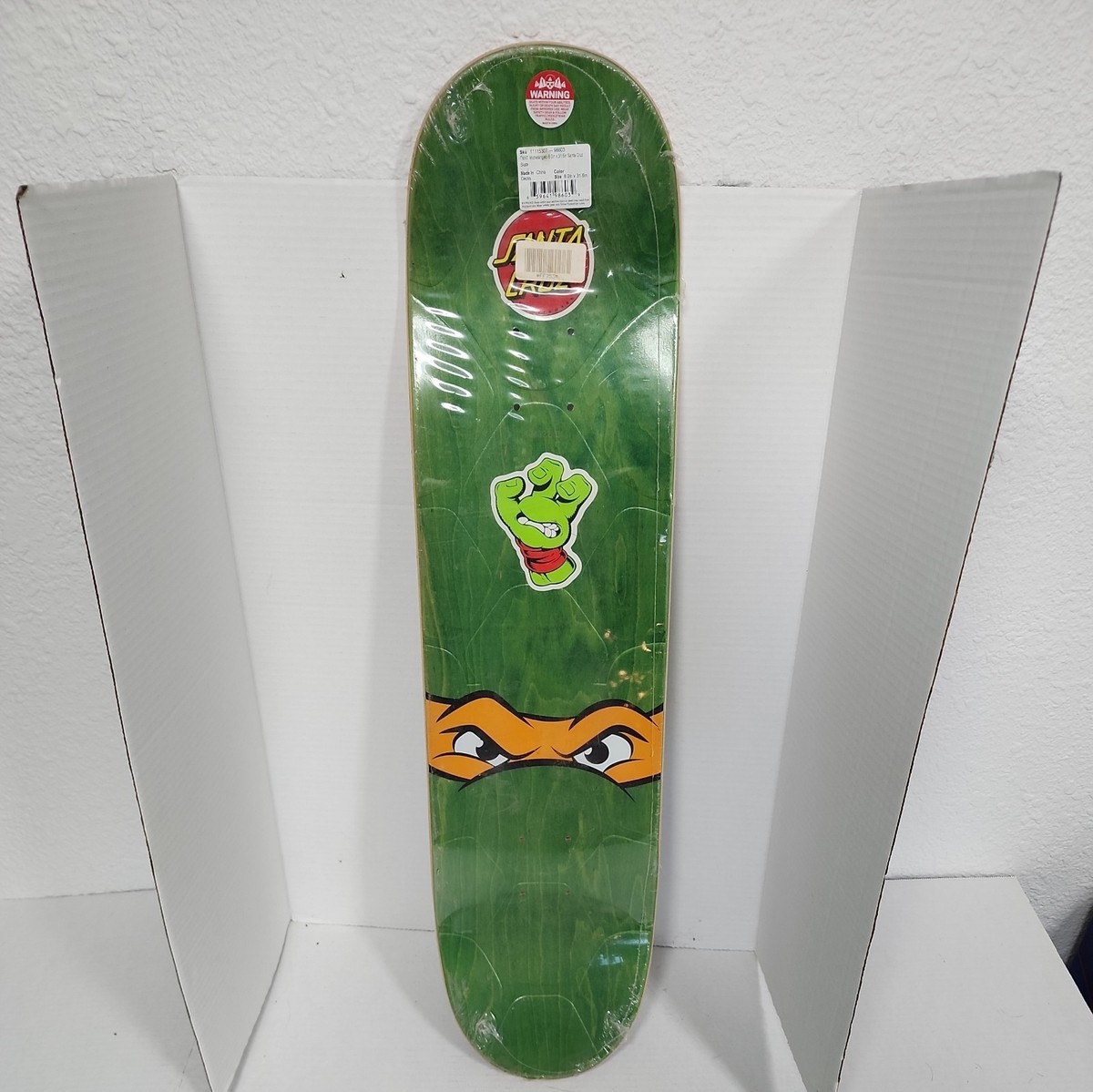 Santa Cruz Ninja スケートボードデッキ Santa Cruz Ninja Turtle Deck (Michelangelo) | eBay