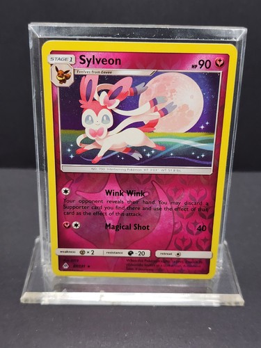 Pokemon Sylveon 87/131 Forbidden Light Reverse Holo NM