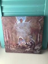 Dayspring Nativity Canvas Print 10x10
