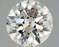 1.50 Carat Cert. GIA Round Natural Mined Diamond Loose J color SI2 clarity 3073.33 per carat