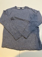 Vintage DUOFOLD Thermal Cotton Wool Blend Long Sleeve Outdoor Shirt Men's L