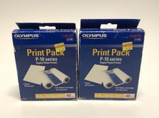 Olympus Camedia Print Pack P-10 Series P-P40 40 Prints 4" x 6" New Lot Of 2