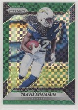 2016 Panini Prizm Green Power Prizm 6/49 Travis Benjamin #96 s7f