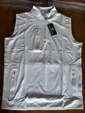 NWT MEN'S HARLESTONS SPORT VEST, SIZE: M, COLOR: GLACIER GRAY