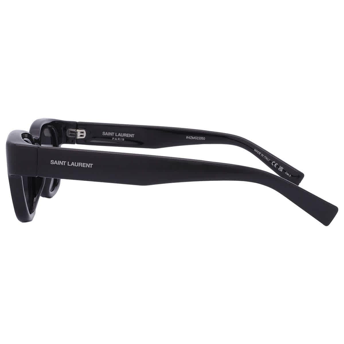 Saint Laurent Black Square Unisex Sunglasses SL 675 001 46 SL 675 001 46 thumbnail 5