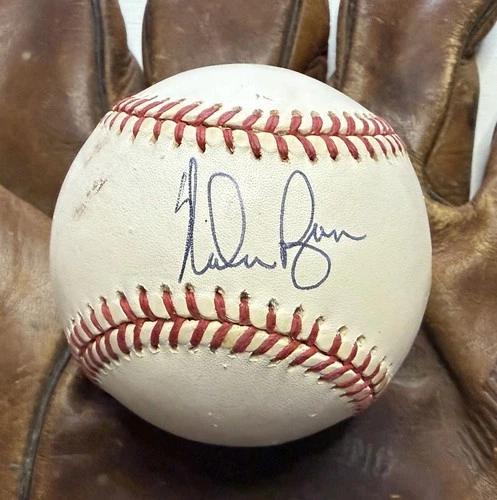 Nolan Ryan Signed Autographed Official American League (OAL) Baseball