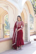 Indian Gown New designer Salwar Kameez Anarkali shalwar Pakistani Suit ethnic