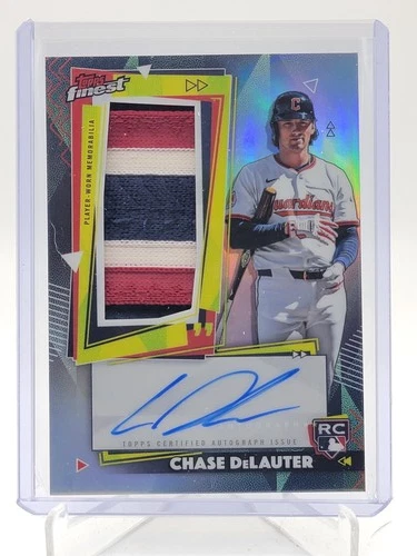 2026 Topps Finest Chase DeLauter Base (RAW)