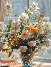 Diamond Painting Kits for Adults- Flowers Diamond Art Kits for Adults,5D Diamond