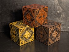 3D Printed Hellraiser Revival Genesis Configuration Puzzle Box Cosplay Prop Cube