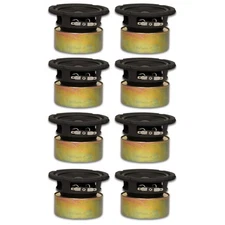 8 Goldwood Sound GW-4028/S Shielded 4" Woofers 70 Watt each 8ohm Speakers