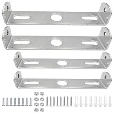 4 Packs Ceiling Light Mounting Bracket 3.54-3.94 Light Fixture Mounting Brack...