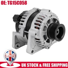 FOR VAUXHALL ASTRA J, INSIGNIA, ZAFIRA C, 1.6 & 1.8 PETROL 2008-2016 ALTERNATOR